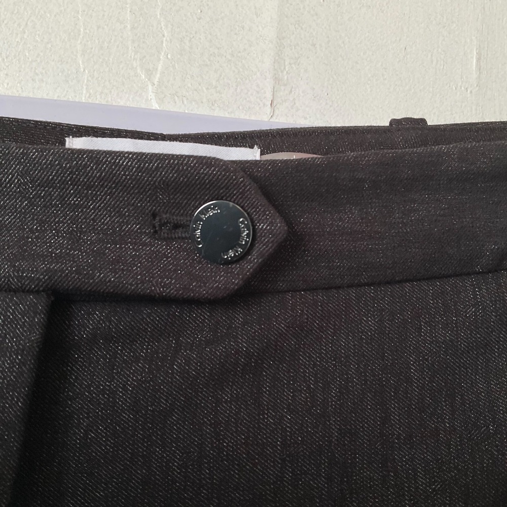 Calvin Klein Modern Fit Trousers Straight Leg Size 14 Office Workwear - Picture 4 of 9